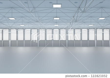 Empty factory or warehouse space for rent 122821032