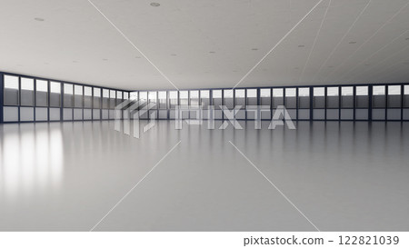 Empty factory or warehouse space for rent 122821039