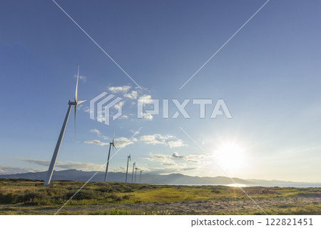 石刈浜的風車風景 122821451