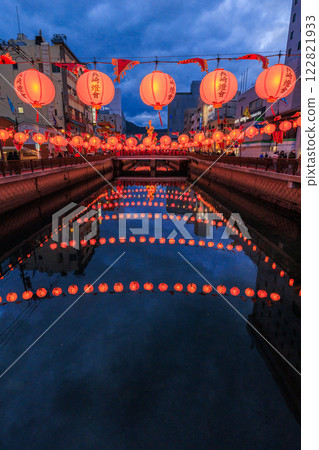 Scenery of the Nagasaki Lantern Festival Scenery of the Nagasaki Lantern Festival 122821933