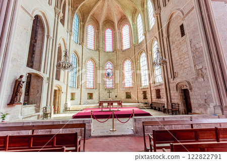 Basilica of Saint Mathurin, Larchant, seine-et-marne, France 122822791