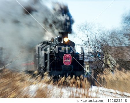 Recording the powerful Shitsugen-go train with zoom panning 2025 Recording the powerful Shitsugen-go train with zoom panning 2025 122823248