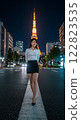 Portrait with Tokyo Tower at night 3 122823535