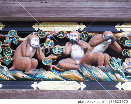 日光東照宮的猴子 122823570