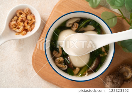 湯圓 冬至 鹹湯圓 元宵節 元宵 Tangyuan yuanxiao タンユエン 団子 122823592