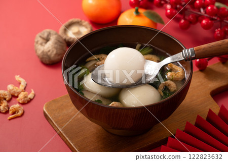 湯圓 冬至 鹹湯圓 元宵節 元宵 Tangyuan yuanxiao タンユエン 団子 122823632