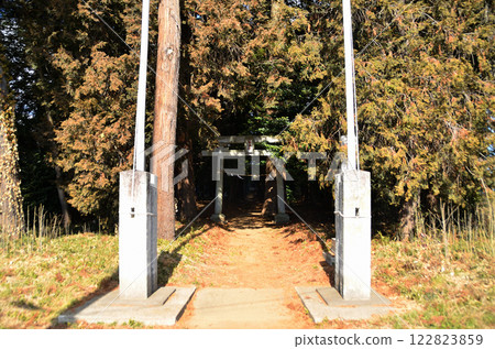 位於埼玉縣比企郡滑川町月輪的能量景點月輪神社 122823859