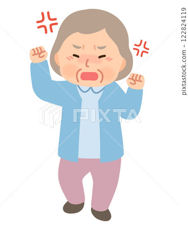 老年婦女面部姿勢高級老人已故老人 老年婦女面部姿勢高級老人已故老人 122824119