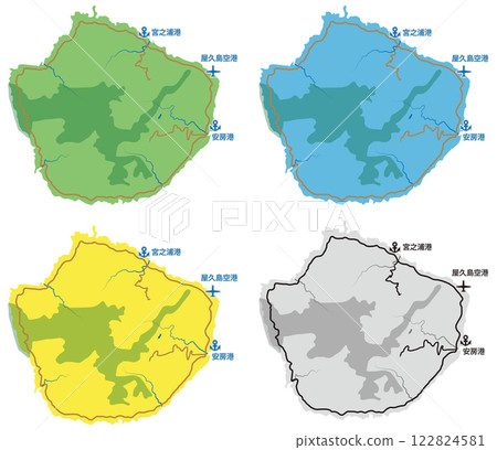Yakushima map set 122824581