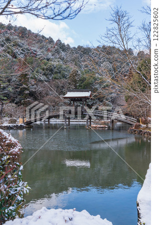 Snow-covered Eihoji Temple (Tajimi City, Gifu Prefecture) Snow-covered Eihoji Temple (Tajimi City, Gifu Prefecture) 122825602