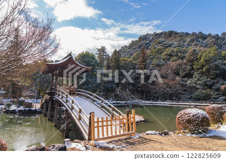 白雪皚皚的永法寺（岐阜縣多治見市） 122825609