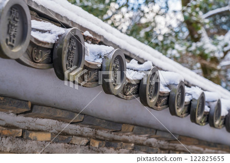白雪皚皚的永法寺（岐阜縣多治見市） 122825655