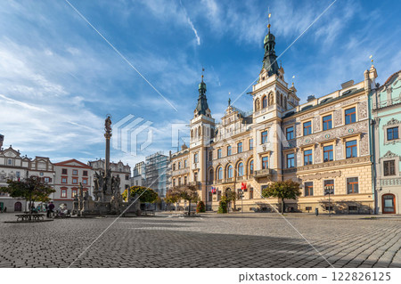 Neo-Renaissance town hall in Pardubice, Czechia 122826125