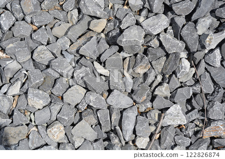 Stone fragments Stone fragments 122826874