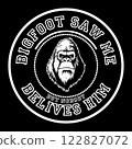 Bigfoot saw me but nobody belives him t-shirt design, bigfoot t-shirt design for adventure lovers Bigfoot saw me but nobody belives him t-shirt design, bigfoot t-shirt design for adventure lovers 122827072