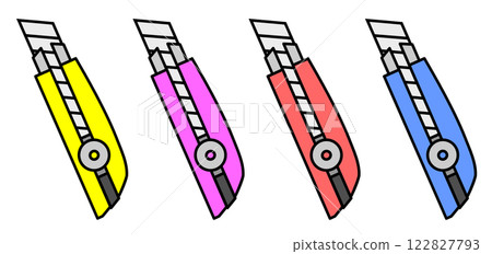 可以整齊地切紙的切紙刀插圖 可以整齊地切紙的切紙刀插圖 122827793