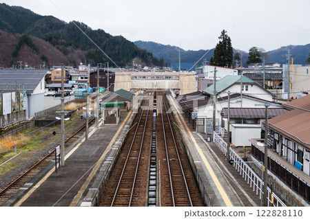 【高山本線】傍晚的飛鎢古川站 122828110