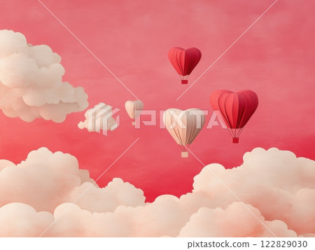 hot air balloon flying over sky 122829030