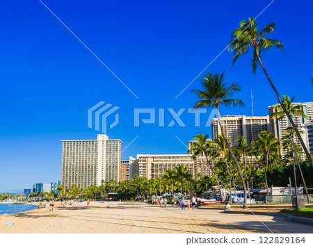 Hawaii Waikiki Beach 122829164