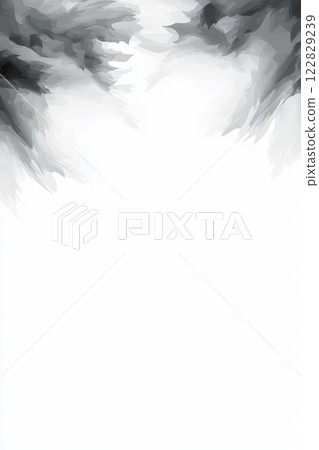 Abstract grey watercolor background 122829239