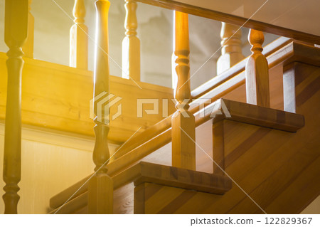 Staircase in a private house 122829367