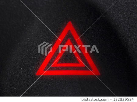 Symbol emergency stop car Symbol emergency stop car 122829584