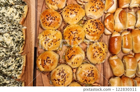 Savory appetizers 122830311