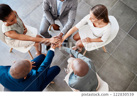 Hands, teamwork and business people with trust, support and mindset mission for company goal in office. Business meeting, strategy and growth with startup company employee in collaboration. Hands, teamwork and business people with trust, support and mindset mission for company goal in office. Business meeting, strategy and growth with startup company employee in collaboration. 122830539
