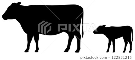 一頭牛和一個孩子 122831215