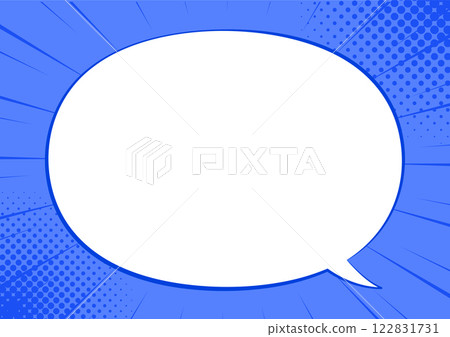Speech bubble sunburst background Speech bubble sunburst background 122831731