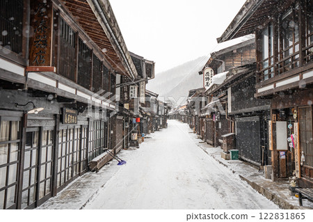 Narai in winter: A snowy post town Narai in winter: A snowy post town 122831865