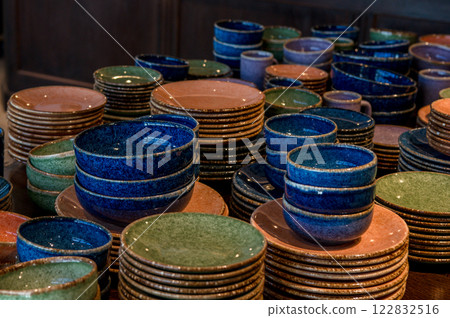 Pottery, pottery, dishes, utensils Pottery, pottery, dishes, utensils 122832516