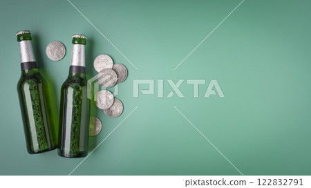 St. Patrick's Day concept green beer St. Patrick's Day concept green beer 122832791