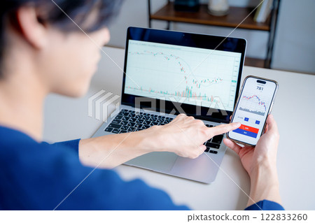 股票交易形象 122833260