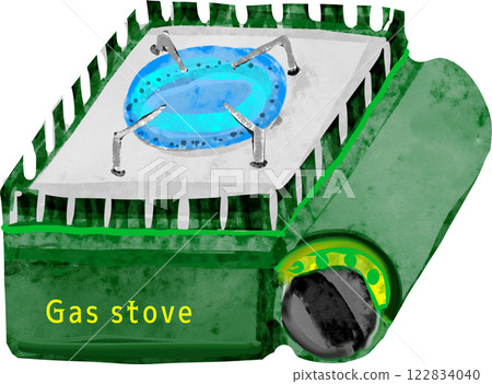 便攜式露營爐具的插圖 122834040