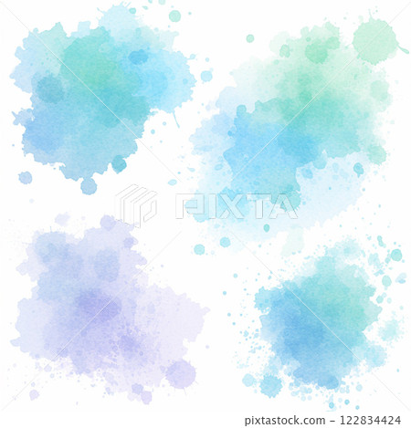 Colorful watercolor texture background 122834424