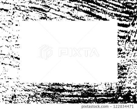 Black and white grunge. Distress overlay texture. Abstract surface dust and rough dirty wall background concept. Distress illustration simply place over object to create grunge effect. Vector EPS10. 122834471