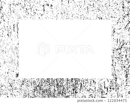 Black and white grunge. Distress overlay texture. Abstract surface dust and rough dirty wall background concept. Distress illustration simply place over object to create grunge effect. Vector EPS10. Black and white grunge. Distress overlay texture. Abstract surface dust and rough dirty wall background concept. Distress illustration simply place over object to create grunge effect. Vector EPS10. 122834475
