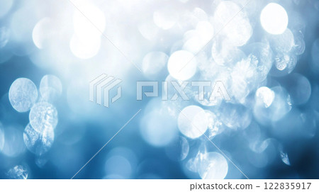 The image is a blue background with white circles that are blurry. The circles are scattered throughout the image, creating a sense of movement and energy. Scene is one of excitement and motion The image is a blue background with white circles that are blurry. The circles are scattered throughout the image, creating a sense of movement and energy. Scene is one of excitement and motion 122835917