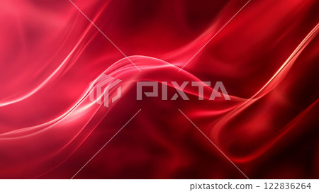 Vibrant red and purple background with a flowing red and purple wave. The combination of these colors creates a sense of energy and movement 122836264