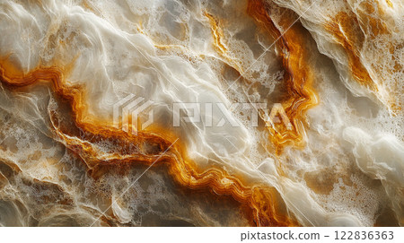 Stone wall with a pattern of brown and white. The brown and white colors create a sense of contrast and depth Stone wall with a pattern of brown and white. The brown and white colors create a sense of contrast and depth 122836363