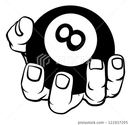 Pool Billiards Ball Monster Hand Claws Talons Pool Billiards Ball Monster Hand Claws Talons 122837205