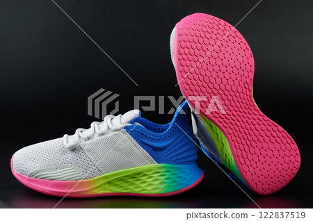 Training sport colorful shoes 122837519
