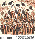 畢業儀式的插圖 122838036