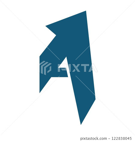 Letter A logo design 122838045