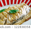 grilling mackerel 122838358