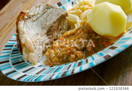 German Schweinsbraten 122838366