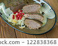 Finnish elk roast 122838368