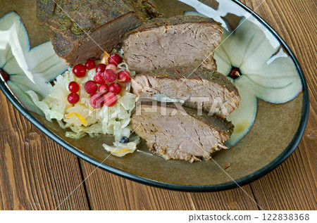 Finnish elk roast Finnish elk roast 122838368