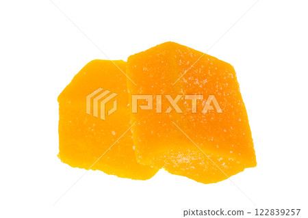 fruit marmalade cubes isolated 122839257
